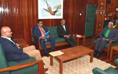 Granger, Jagdeo meet on GECOM chair… Four names shortlisted; talks to resume today