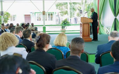 President briefs diplomatic corps on political situation