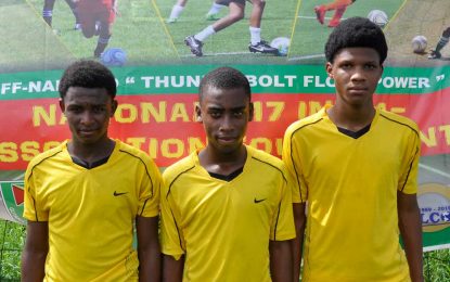 GFF/NAMILCO Thunderbolt Flour Power U-17 League –EBFA Leg Panthers’ Tyrone Burnette’s 5-For; Swan’s Dellon Joseph’s hat-trick; Grove win punctuate day-three