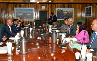 Selection of new GECOM chairman…  Govt., Opposition agree on presentation of new list within days