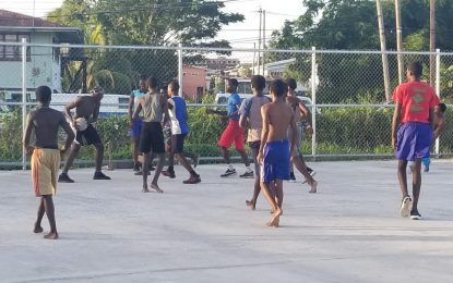 GBA School/Junior weekend encampment at halfway point