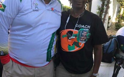 Robert Singh medals at Archery competition in Dominican Republic