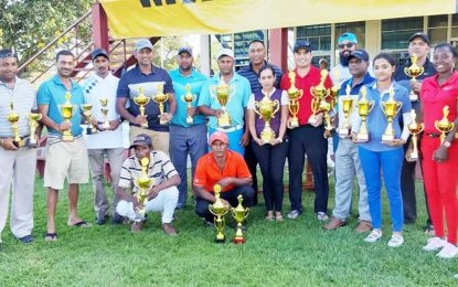 Avinash Persaud, Christine Sukhram are Department of Tourism’s Open 2019 Champions