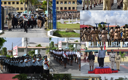 Despite rain police parade thrilled spectators