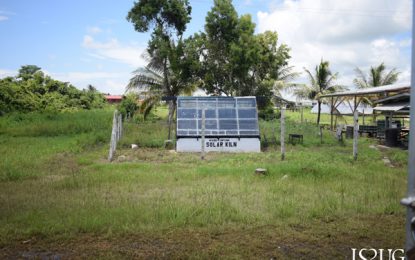 UG has gasifier equipment to help produce electricity