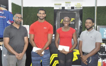 Mahadeo, Adonis set to represent Guyana at Reebok Cross Fit Games in the USA Signs as MVP Sports Brand Ambassadors