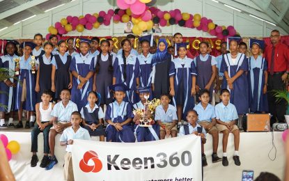 Local school benefits from US firm with supplies