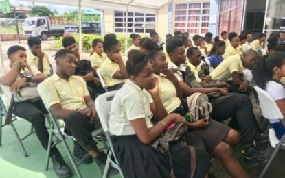 Government takes Oil and Gas discourse to Berbice students