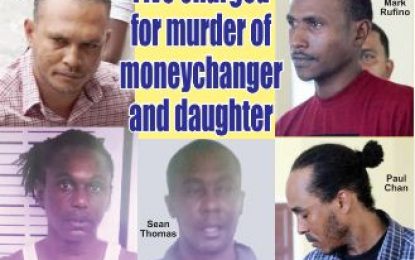 Five charged for murder of moneychanger, daughter