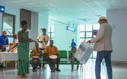 CJIA gives passengers Emancipation Day welcome