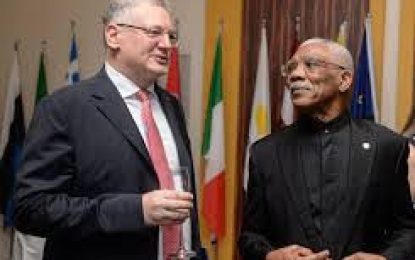 EU Ambassador bids farewell to Guyana