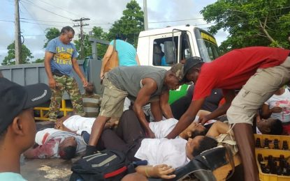 Minibus driver dead, 11 injured in East Bank collision – passengers trapped