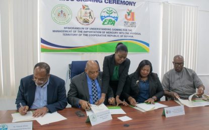 EPA, GGMC, Pesticides Board toughen up mercury import regulations