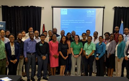 27 agencies trained in environmental data and statistics collection