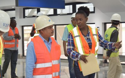 US$150M CJIA Renovation… Contractor’s work not at best quality – Minister Sharma