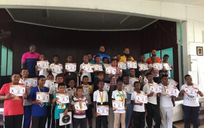 Tucber Park Cricket Club concludes first ever camp