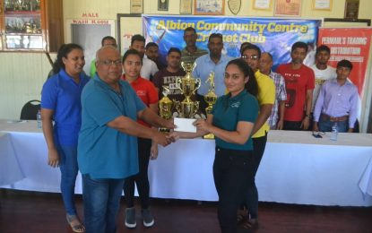 Albion Community Center launches 10/10 Second Division Cricket Competition