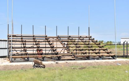 Sports Ground being rehabilitated on West Coast Berbice