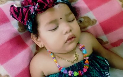 Two year old gets the gets gift of life… Successful brain surgery completed on Baby Akeelah