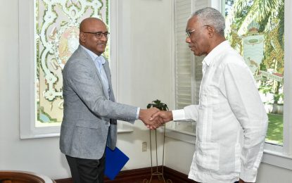 Granger, Jagdeo begin meetings on way forward