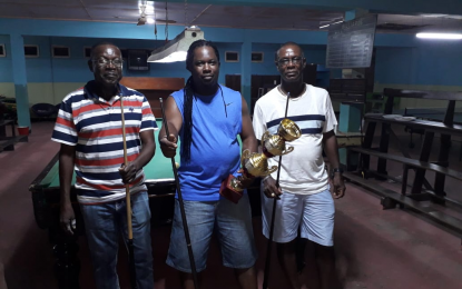 Unbeaten Roberts claims Keith Moseley Memorial Billiards title in three-way final