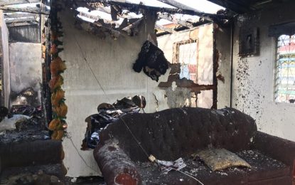 Afternoon fire destroys elderly woman’s home
