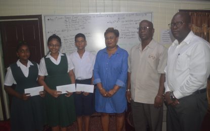 Region Six NGSA standouts… Sugar workers’ children rewarded by NICIL