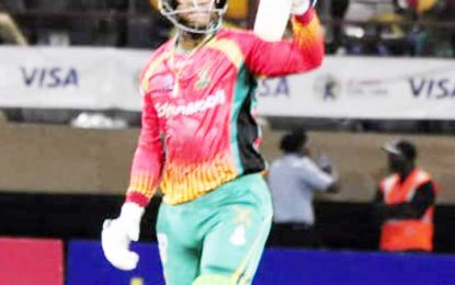 Hero CPL T20 Cricket…Hetmyer returns to form with magnificent unbeaten 70