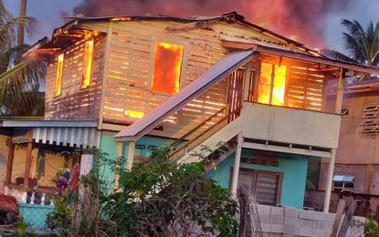 Pensioner, 85, perishes in Springlands blaze  – wife injured after jumping through window