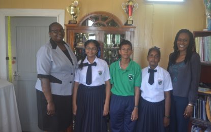 Finance Minister endorses monthly financial grants for Berbice High students