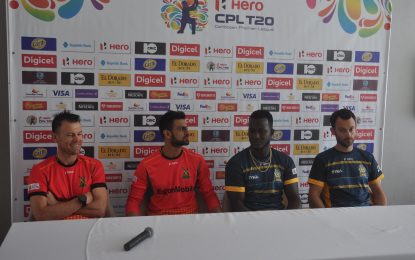 Warriors battle Zouks in CPL clash tonight at Providence Warrior’s Coach says taking one game at a time