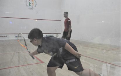 Ansa McAl Trading/Locozade Handicap Squash Night two produces entertaining action