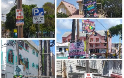 Signboards on GPL poles against the law