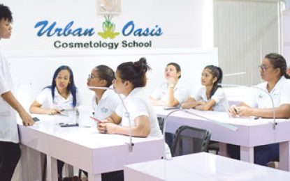A crave for customer satisfaction sees a nail technician, ranking high among the most sought after cosmetologists