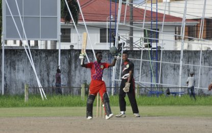 Singh’s 59* boosts EBD; Ricardo Adams 8-for hands E’bo massive win Chanderpaul century lifts West Demerara