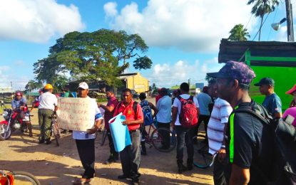 Blairmont factory workers demand raise of pay, fair treatment