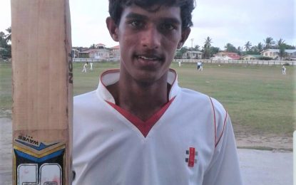 ECCB’s Elizabeth Styles 40-over Continues tomorrow Sachin Singh’s ton highlights last round action