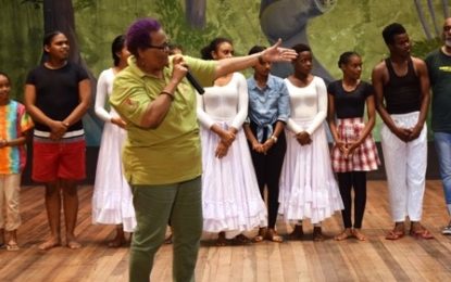 Desiree Edghill M.S., continues to wage war against HIV using the Arts