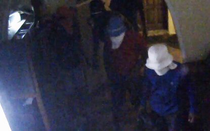 Seven men cart off empty safe from Jumbo Jet in 4-hour operation