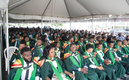 Two students named valedictorian at UG’s class of 2019