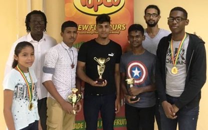 Topco Juice Junior Rapid Chess Tournament Aravinda Singh prevails