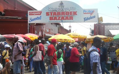 City Hall to carry out routine checks at the Stabroek Bazaar