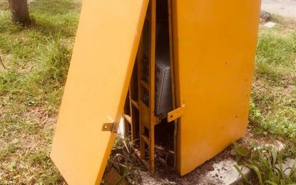 Stolen batteries down 28 traffic lights