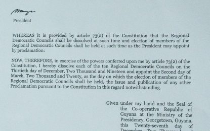 Parliament dissolves on December 30