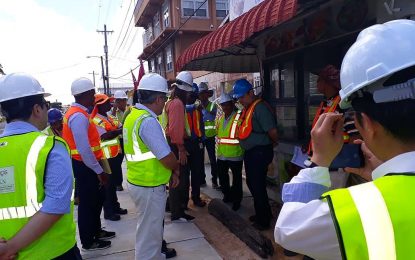 Sheriff St./Mandela Ave. project… IDB satisfied with corrective works by Chinese contractor
