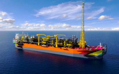 US$6.4B Liza II oilfield development essentially complete