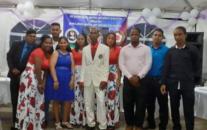 GMMAKA holds Annual Karate Awards for students and executives members