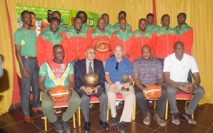 Grenada basketballers arrive for 3-night friendly against Guyana