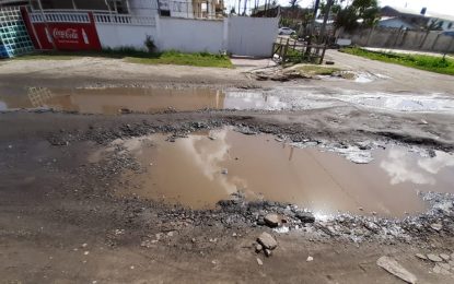 Contractors leave residents in road limbo