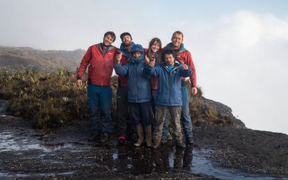 Two Guyanese in historic Mount Roraima climb